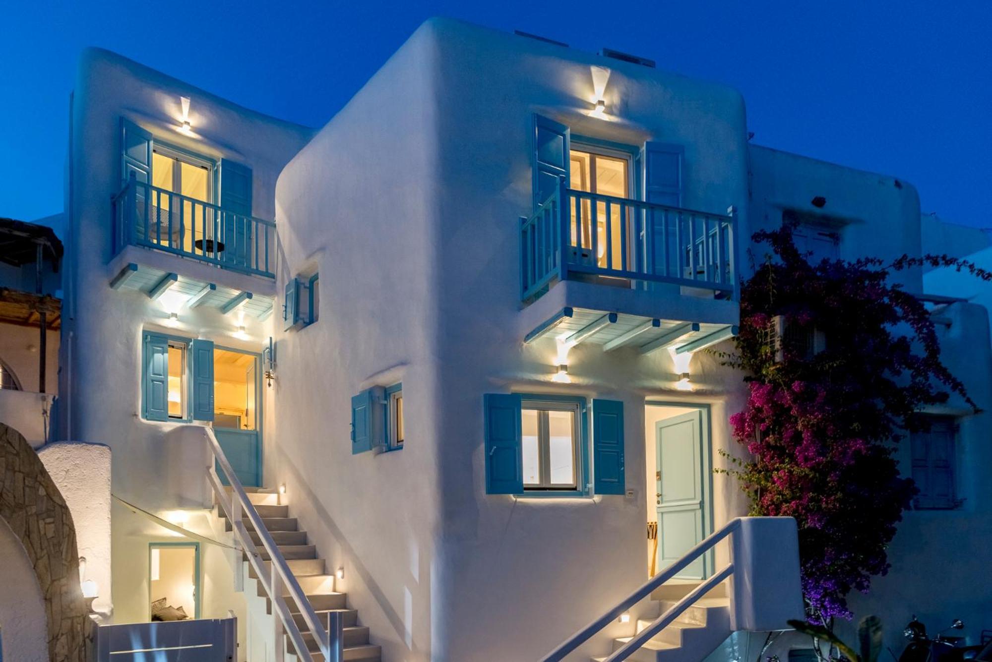 Mykonian Mews Luxury Suites Psarou  Exterior photo